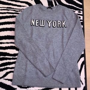 Aqua Cashmere Sweater